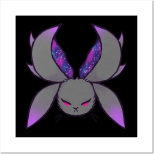 Angry Alien Bunny Posters and Art